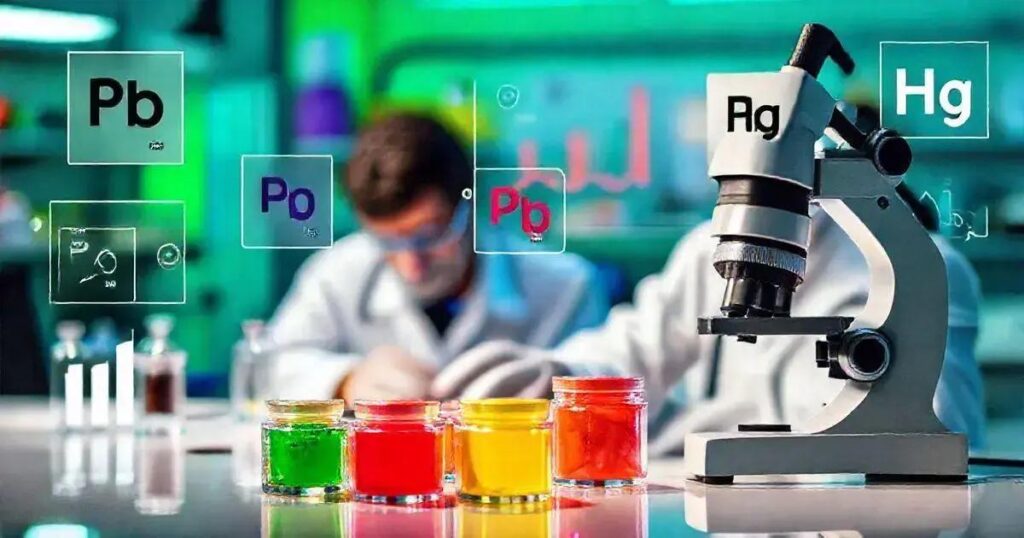 Avaliação de Metais em Produtos Químicos para Tintas à Base de Água