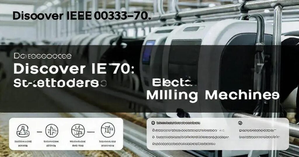 Descubra IEC 60335-2-70: Normas para Máquinas de Ordenha Elétrica