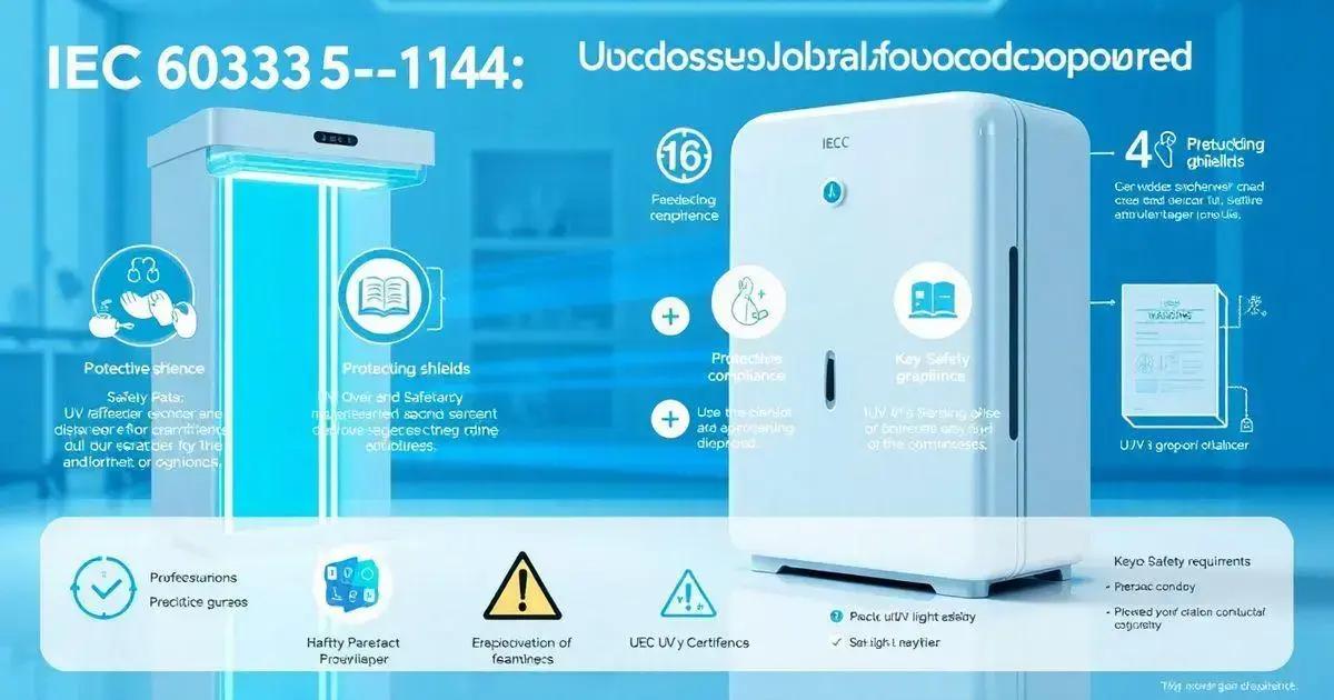 IEC 60335-2-114: Segurança em Aparelhos de Desinfecção por UV