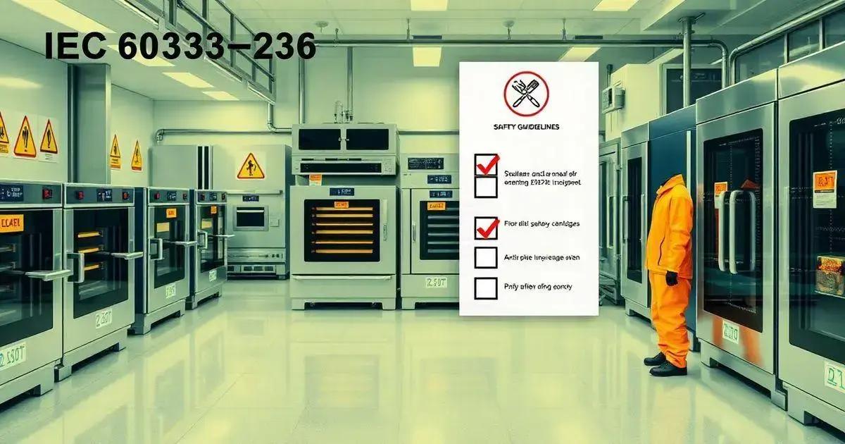 IEC 60335-2-36: Segurança em Fornos Industriais e Comerciais