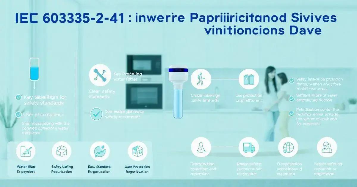 IEC 60335-2-41: Segurança em Aparelhos de Purificação de Água