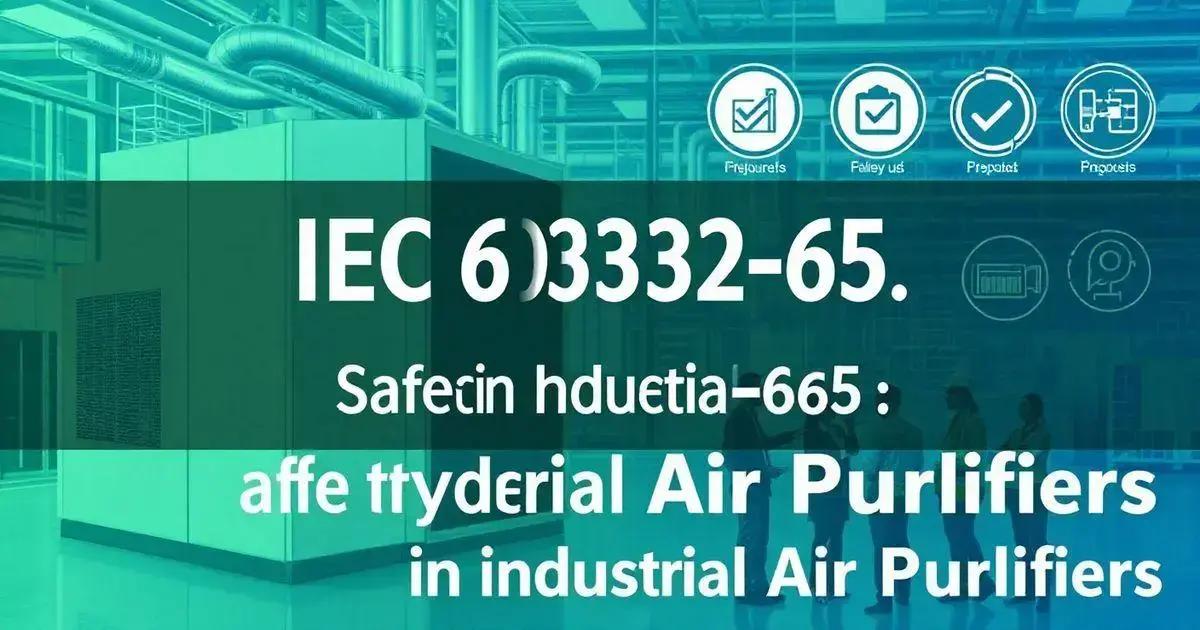 IEC 60335-2-65: Segurança em Purificadores de Ar Industriais