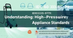 IEC 60335-2-79: Entenda as Normas para Aparelhos de Limpeza de Alta Pressão