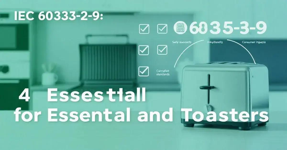 IEC 60335-2-9: 4 Normas Essenciais para Grills e Torradeiras