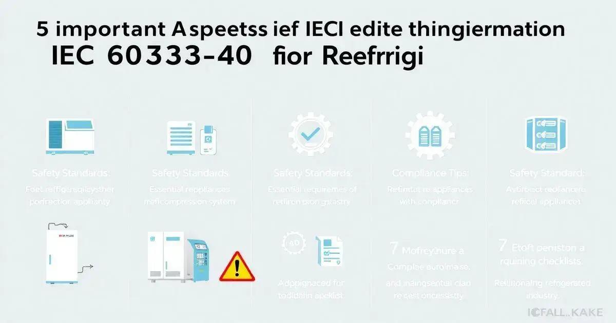 Impacto da IEC 60335-2-40 na indústria