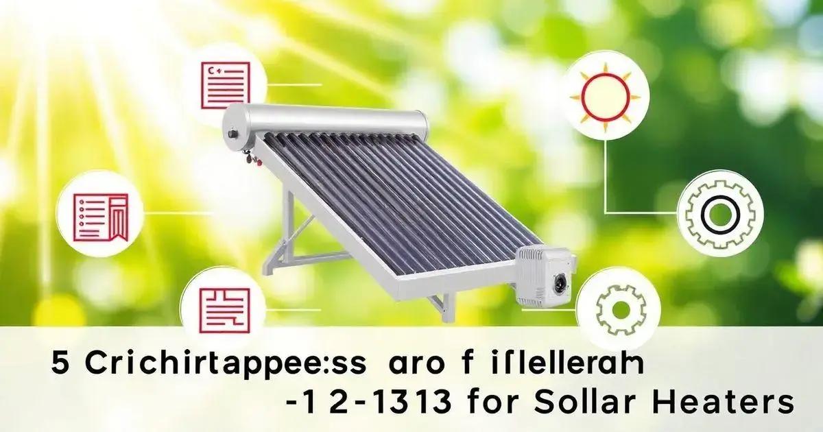 Importância das Normas para Aquecedores Solares