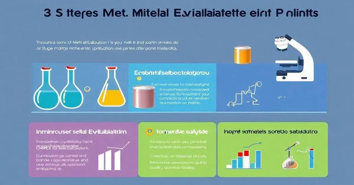 Métodos de Avaliação de Metais em Tintas