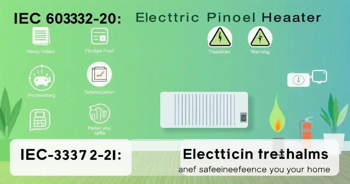 Principais requisitos de segurança para aquecedores elétricos