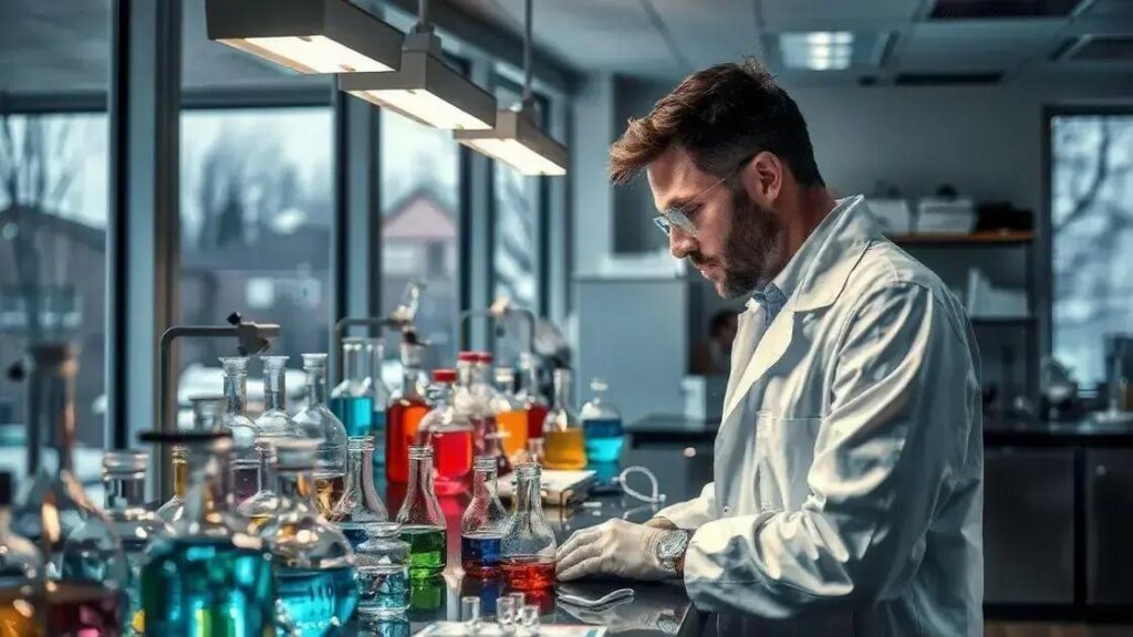 Avaliação de metais em produtos químicos usados na fabricação de polímeros recicláveis