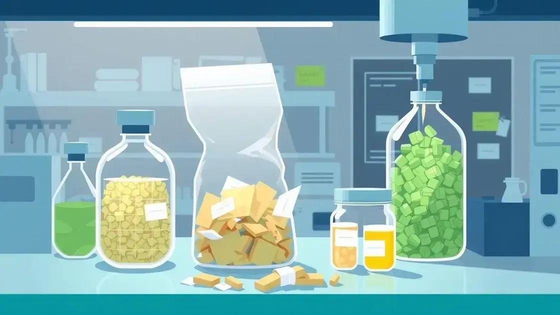 Análise de metais em resíduos de produção de materiais de embalagem compostáveis
