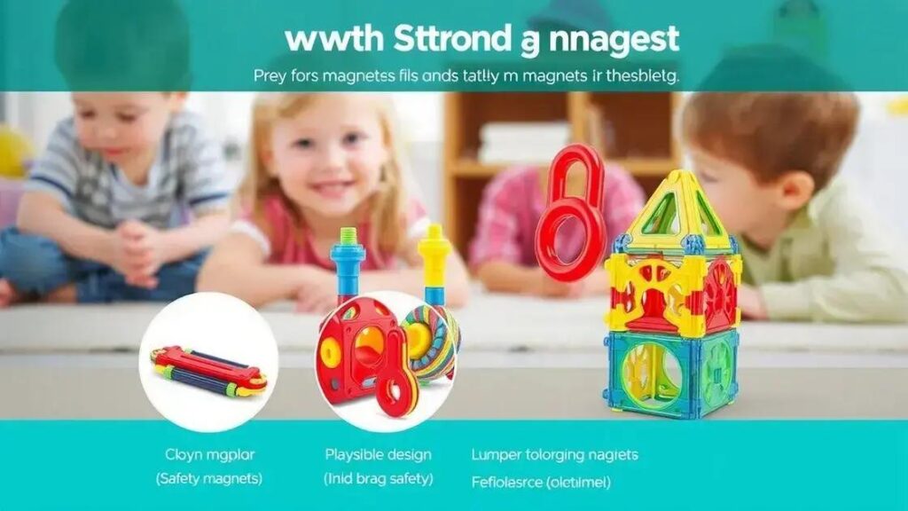 Critérios para certificação de brinquedos que utilizam imãs de alta força