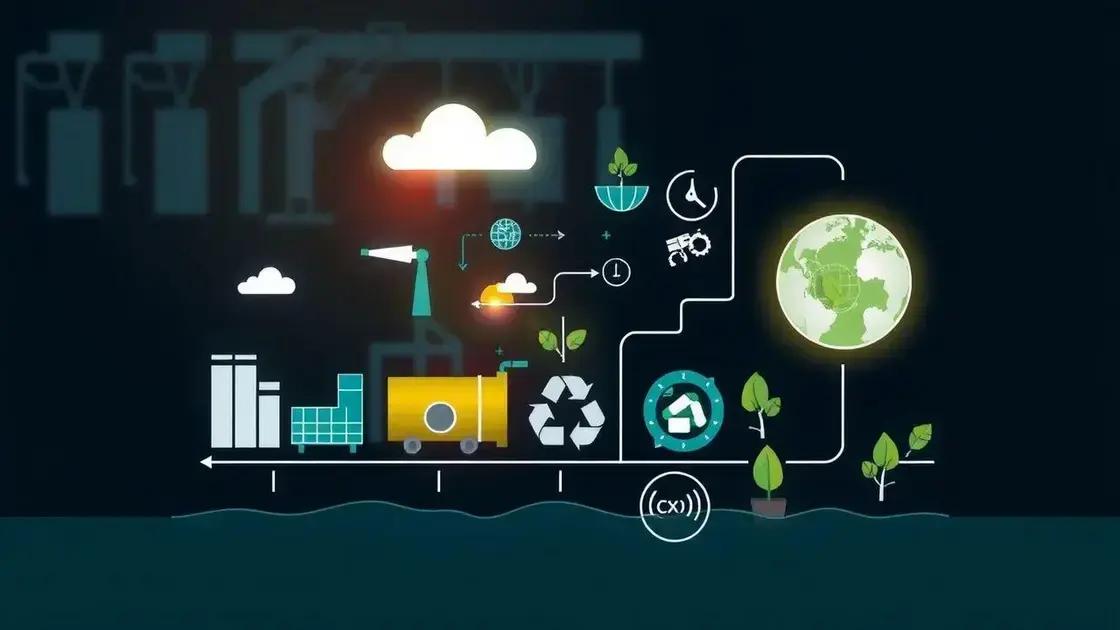 Impactos da detecção na sustentabilidade industrial