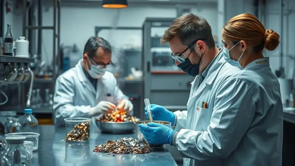 Análise de metais em resíduos de indústrias de galvanoplastia decorativa