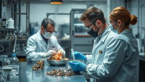 Análise de metais em resíduos de indústrias de galvanoplastia decorativa